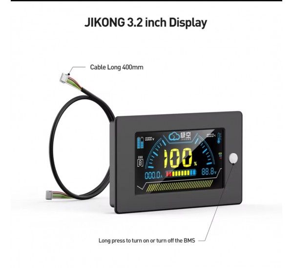 JK BMS  LCD  EKRAN  3,2 İNÇ